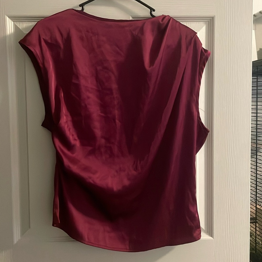 Purple dress top